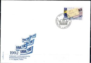 FDC DZIEŃ ZNACZKA LIECHTENSTEIN MI.1026