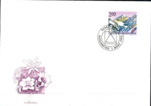 FDC GÓRY LIECHTENSTEIN MI.1059