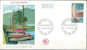 FDC MARYNISTYKA FRANCJA MI.1516
