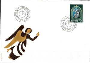 FDC BOŻE NARODZENIE LIECHTENSTEIN MI.555