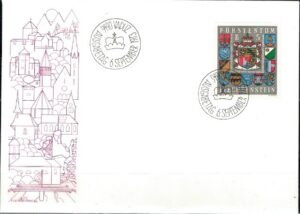 FDC HERBY LIECHTENSTEIN MI.590