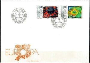 FDC EUROPA CEPT LIECHTENSTEIN MI.623-624