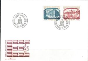 FDC EUROPA CEPT LIECHTENSTEIN MI.692-693