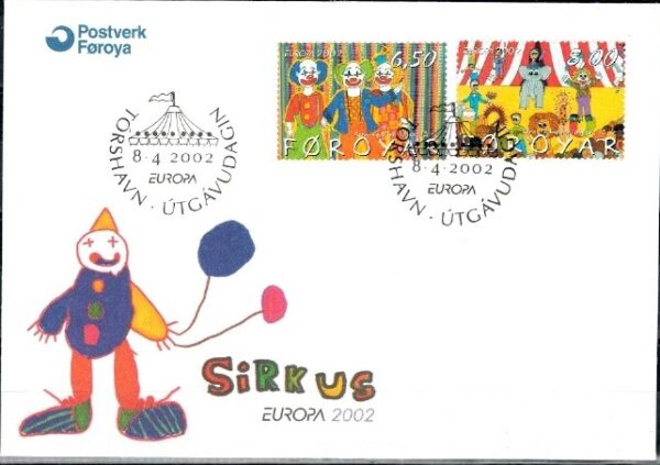 FDC EUROPA WYSPY OWCZE MI.423-424