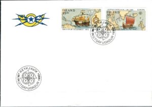 FDC EUROPA CEPT ISLANDIA MI.762-763