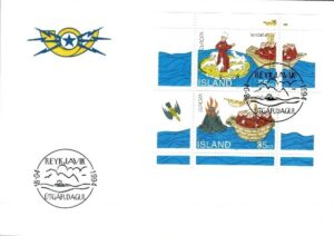 FDC EUROPA ISLANDIA MI.BL.15