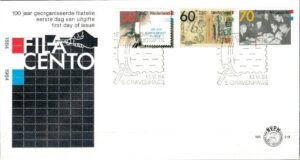 FDC ROCZNICA HOLANDIA MI.1253-1255