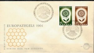 FDC EUROPA CEPT HOLANDIA MI.827-828