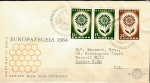 FDC EUROPA CEPT HOLANDIA MI.827-828 NR1