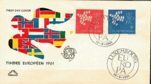 FDC EUROPA CEPT LUXEMBURG MI.647-648