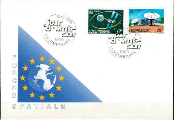 FDC EUROPA CEPT LUXEMBURG MI.1271-1272