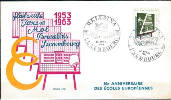 FDC EUROPA LUXEMBURG MI.666