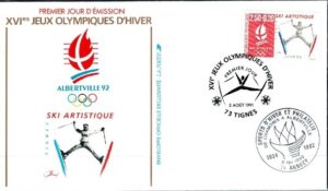 FDC OLIMPIADA ZIMOWA FRANCJA MI.2846