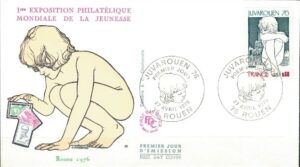FDC DZIEŃ DZIECKA FRANCJA MI.1960