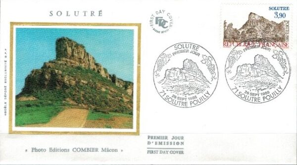 FDC KRAJOBRAZ FRANCJA MI.2518