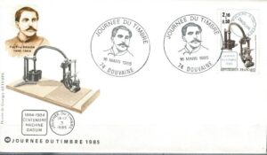 FDC DZIEŃ ZNACZKA FRANCJA MI.2492