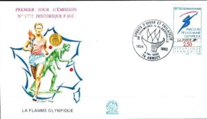 FDC OLIMPIADA LETNIA FRANCJA MI.2866