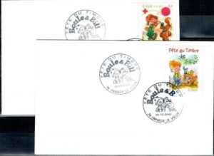 FDC DZIEŃ DZIECKA FRANCJA MI.3604-3605C