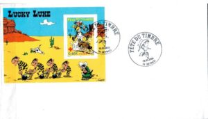 FDC LUCKY LUKE FRANCJA MI.BL.31 NR1