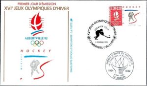 FDC OLIMPIADA ZIMOWA FRANCJA MI.2817