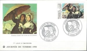 FDC MALARSTWO FRANCJA MI.2249