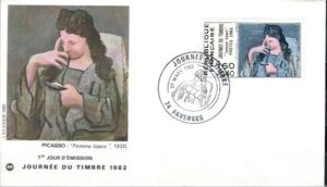 FDC MALARSTWO FRANCJA MI.2327