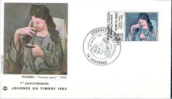 FDC MALARSTWO FRANCJA MI.2327