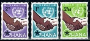 ONZ GHANA MI.36-38**