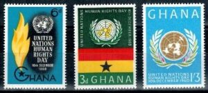 ONZ GHANA MI.91-93**