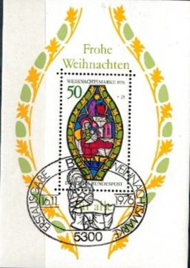 BOŻE NARODZENIE RFN MI.BL.13 KASOWANE