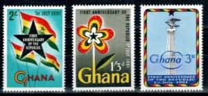 ROCZNICE GHANA MI.100-102**