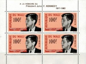 J.F.KENNEDY MALI MI.BL.3**