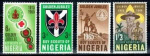 SKAUTING NIGERIA MI.160-163**