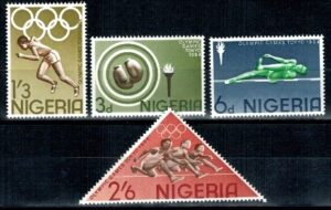 OLIMPIADA LETNIA NIGERIA MI.156-159**