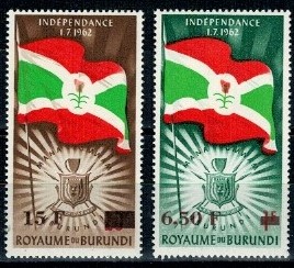 ROCZNICA BURUNDI MI.57-58**