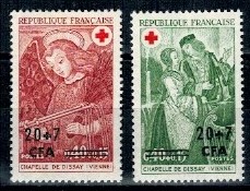 CZERWONY KRZYŻ REUNION MI.459-470**