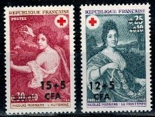 CZERWONY KRZYŻ REUNION MI.459-460**