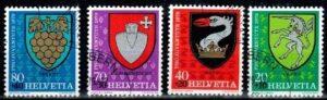 HERBY SZWAJCARIA MI.1165-1168**