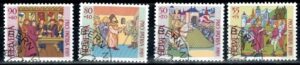HISTORIA SZWAJCARIA MI.1393-1396 KASOWANY