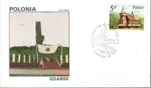 WIZYTA JANA PAWŁA II POLSKA-GDAŃSK KOPERTA