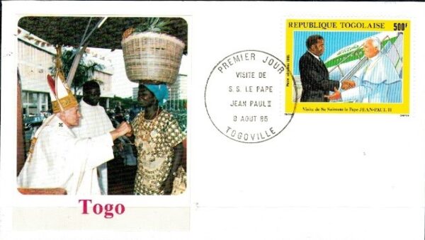 WIZYTA JANA PAWŁA II TOGO KOPERTA