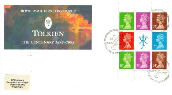FDC KRÓLOWA ELŻBIETA II ANGLIA MI.H-BLATT172