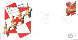 FDC CZERWONY KRZYŻ HOLANDIA MI.1618