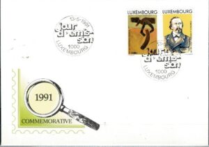 FDC ROCZNICA LUXEMBURG MI1275-1276