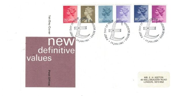 FDC KRÓLOWA ELŻBIETA II ANGLIA MI.861-866
