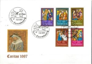 FDC CARITAS LUXEMBURG MI.1185-1189
