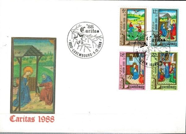 FDC CARITAS LUXEMBURG MI.1210-1213