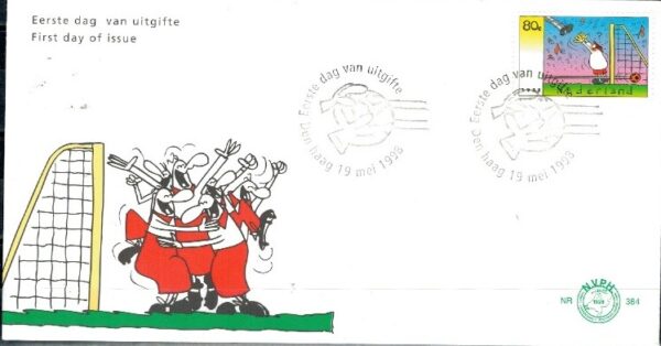 FDC PIŁKA NOŻNA HOLANDIA MI.1657