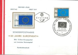 FDC ROCZNICA AUSTRIA MI.1292