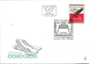 FDC ROCZNICA AUSTRIA MI.1795
